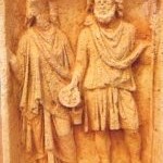 Relief der Isis und des Serapis