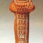 Terrakotte vom Typ der Artemis von Ephesos
